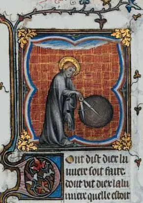 66 Миниатюра из Bible MoraliseeОк 12 50 MS 1779 fol Iv Австрийская - фото 279