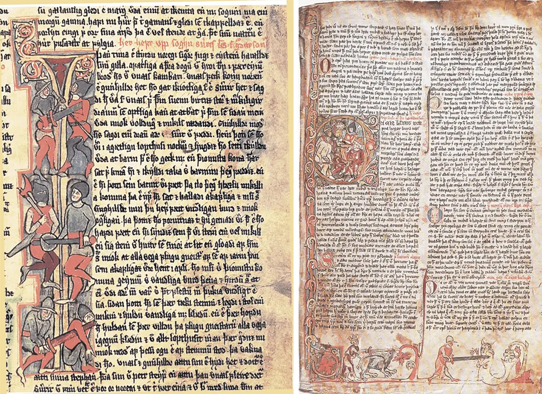 Книга с Плоского острова дрсканд Flateyjarbók важный исландский - фото 47