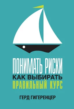 Герд Гигеренцер Понимать риски. Как выбирать правильный курс обложка книги