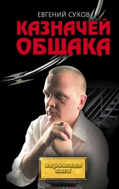 Евгений Сухов Казначей общака обложка книги