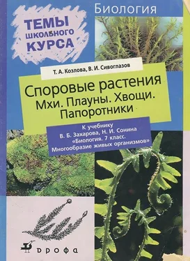 Владислав Сивоглазов Споровые растения обложка книги