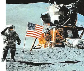 Рис 16 Американский астронавт на Луне Всего на Луне в разное время побывало - фото 31