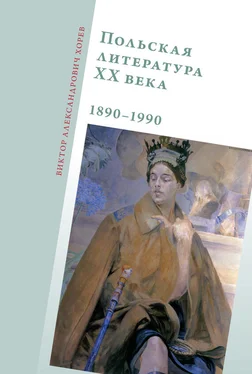 Виктор Хорев Польская литература ХХ века. 1890–1990 обложка книги