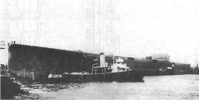 Эрзац Блюхер Граф Шпее во время спуска на воду 15 сентября 1917 г В - фото 56