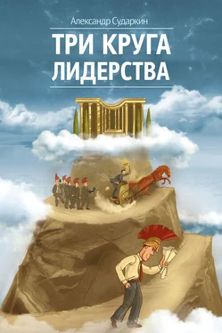 Александр Сударкин Три круга лидерства обложка книги