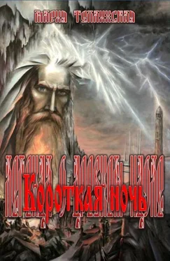 Мария Теплинская Короткая ночь обложка книги
