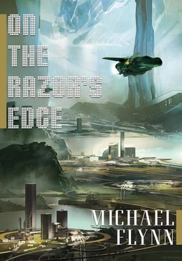 Michael Flynn On the Razor’s Edge обложка книги