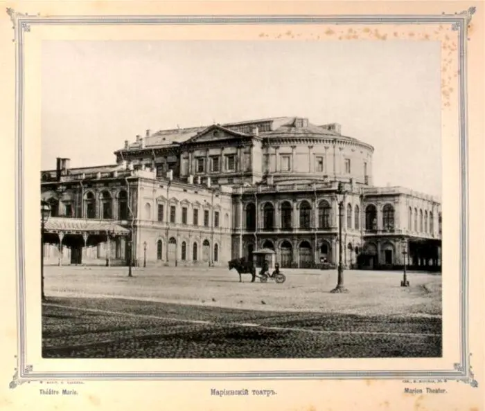 Мариинский театр Цирк Чинизелли Троицкий мост - фото 54