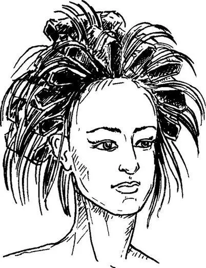 Рис 9 Полоски фольги предусмотрены современными методами окраски волос - фото 29