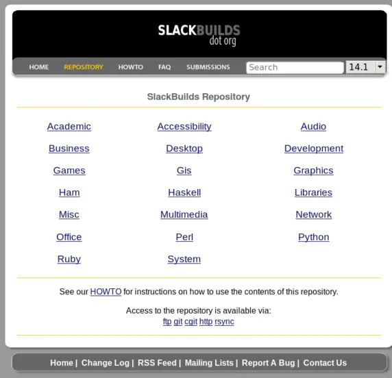 Рисунок 81 Структура репозитория SlackBuildsorg Обращение с найденным - фото 69