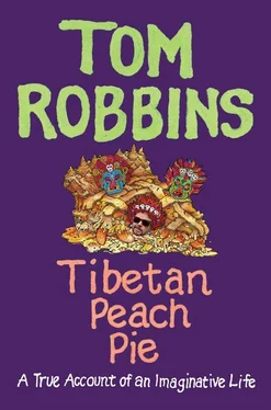 Tom Robbins Tibetan Peach Pie: A True Account of an Imaginative Life обложка книги
