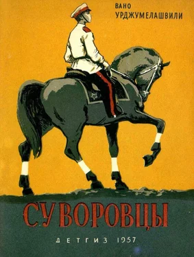 Вано Урджумелашвили Суворовцы обложка книги