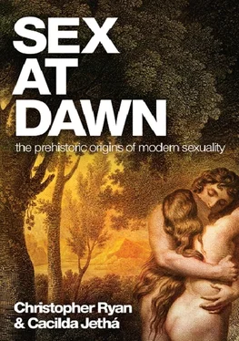 Christopher Ryan Sex at Dawn обложка книги