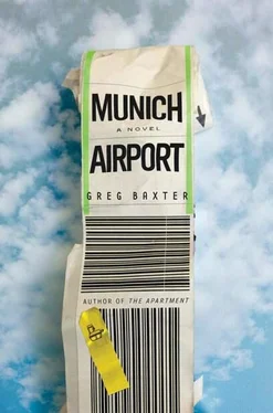 Greg Baxter Munich Airport обложка книги