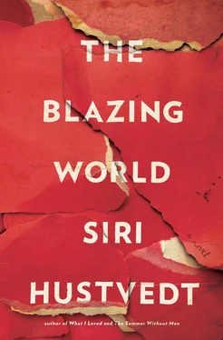 Siri Hustvedt The Blazing World обложка книги