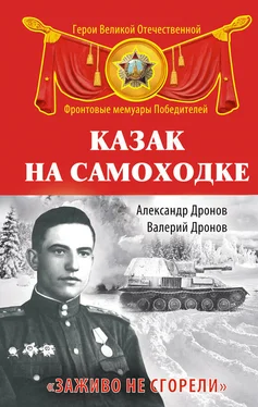 Александр Дронов Казак на самоходке. «Заживо не сгорели» обложка книги