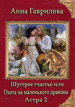 Анна Гаврилова Астра 2. Шустрое счастье или охота на маленького дракона обложка книги