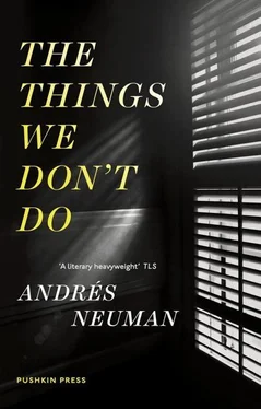 Andrés Neuman The Things We Don't Do обложка книги