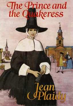 Jean Plaidy The Prince and the Quakeress обложка книги