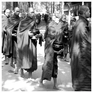 122176 Feeding of the monks thereby putting the countrys poor on the back - фото 119