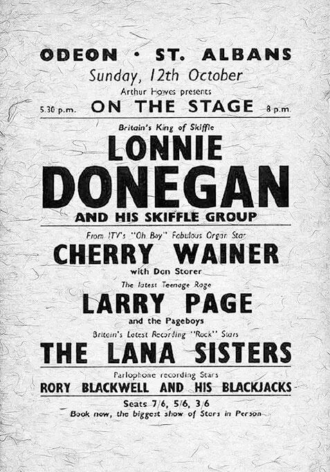 Справа с гитарой Лонни Донеган Teenybop Тинибоп Попмузыка для - фото 234