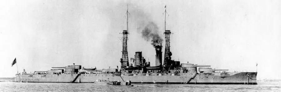 Линейный корабль New York на Хэмптонском рейде 1916 г - фото 133