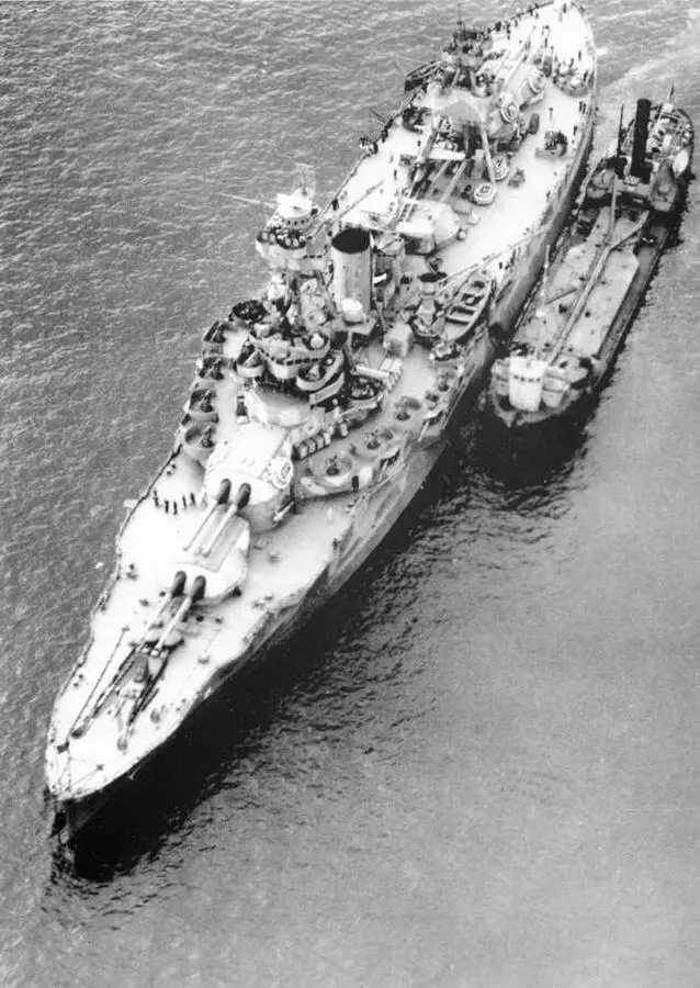 New York в марте 1942 г Линейный корабль New York в 1942 г во время - фото 142