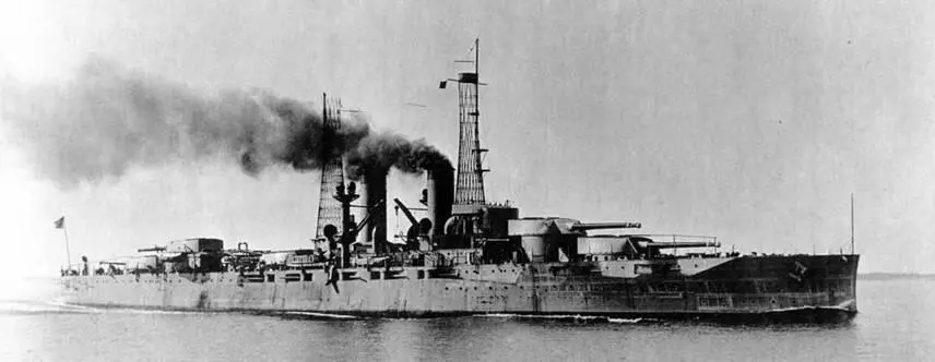 Линейный корабль Texas в 1913 г Линейный корабль Texas в середине - фото 154