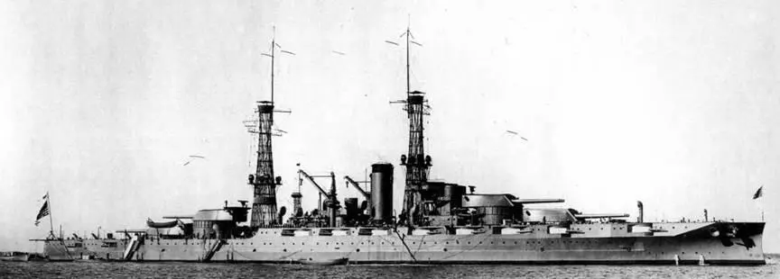 Линейный корабль Pennsylvania в 1916 г вверху и в 1919 г Гпавный - фото 181