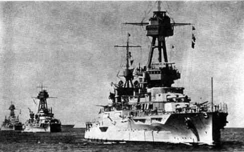 Texas в 1930е гг С началом действий в Атлантике кораблей воюющих сторон - фото 51