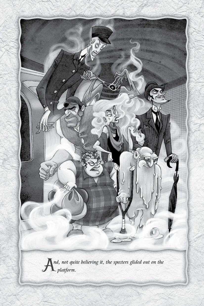 There was the Honker a very old ghost with one leg and a crutch who had done - фото 21