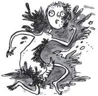 She was in an awful mess You know what the insides of squashed animals are - фото 21