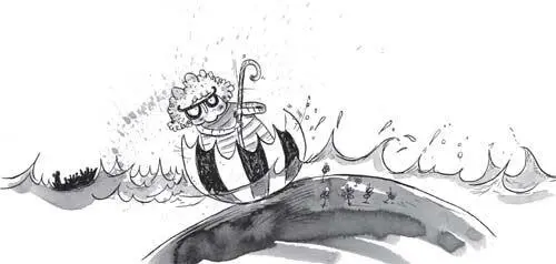 He sank very slowly because he was a monster who did not do things in a hurry - фото 69