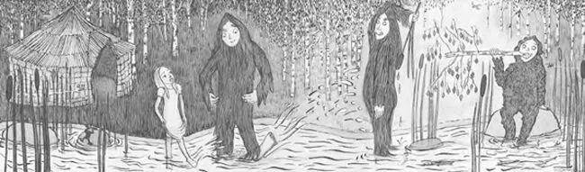 At first Lady Agatha was surprised by how easily the yetis took to a civilized - фото 14