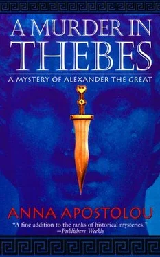 Paul Doherty A Murder in Thebes обложка книги