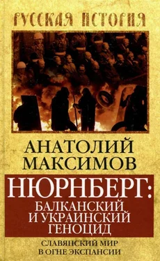 Анатолий Максимов Нюрнберг: балканский и украинский геноцид. Славянский мир в огне экспансии обложка книги