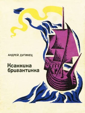 Андрей Дугинец Ксанкина бригантинка обложка книги