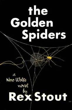 Rex Stout The Golden Spiders обложка книги