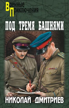 Николай Дмитриев Под тремя башнями обложка книги