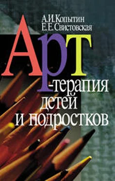 Елена Свистовская Арт-терапия детей и подростков обложка книги