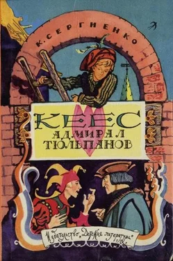 Константин Сергиенко Кеес Адмирал Тюльпанов обложка книги