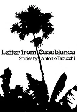 Antonio Tabucchi Letter from Casablanca обложка книги