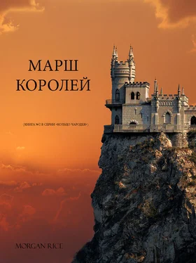 Морган Райс Марш королей обложка книги