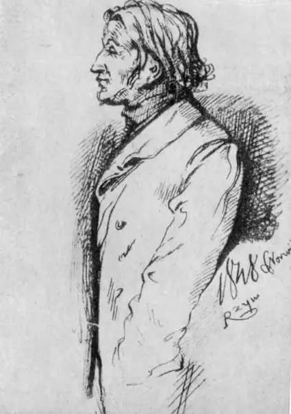 Адам Мицкевич Рисунок Циприана Норвида 1848 Адам Чарторыйский Рисунок и - фото 57