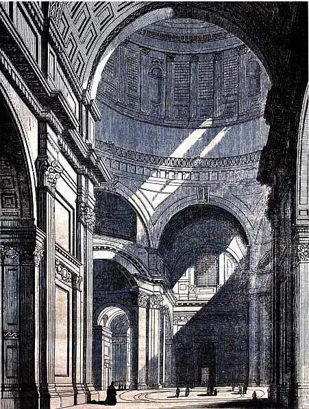 Интерьер собора на гравюре опубликованной в Magasin Pittoresque 1840 г В - фото 73