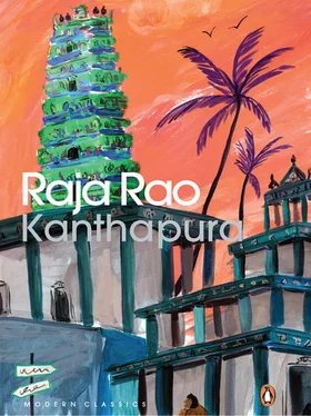 Raja Rao Kanthapura обложка книги