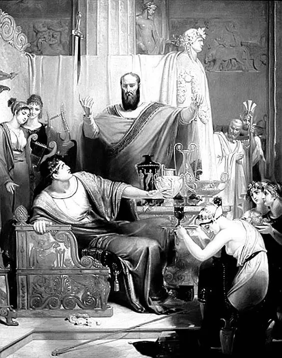 Дамоклов меч Ричард Уэстолл 1812 Однажды Дионисий предложил Дамоклу ненадолго - фото 10