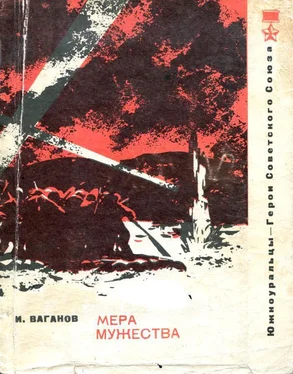 Иван Ваганов Мера мужества обложка книги