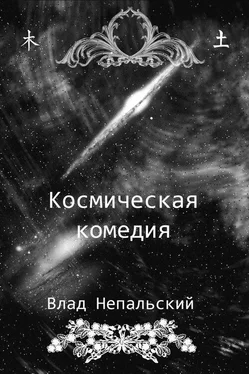 Влад Непальский Космическая комедия обложка книги