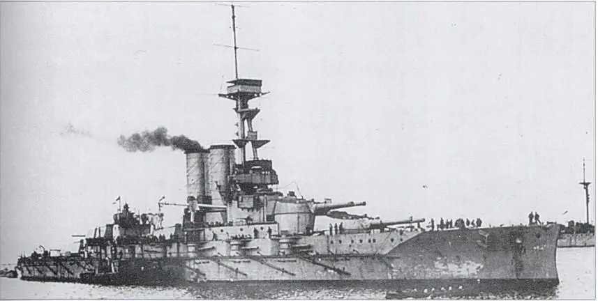 Линейный корабль Азинкур 1915 год Линейный корабль Азинкур - фото 53